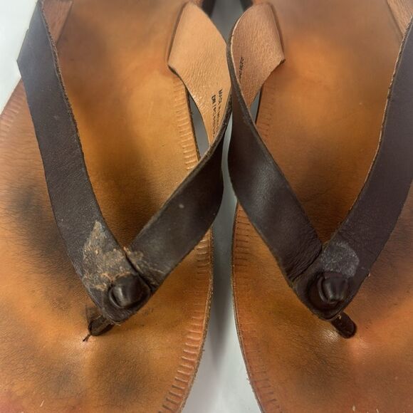 Olukai Loea Leather Strap Minimalist Women's Sandals - Picture 11 of 14